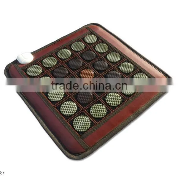 tourmaline heating cushion/jade massager cushion with Korea techology