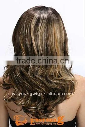 artificial wig, fashion style ladies synthetic hair wigs