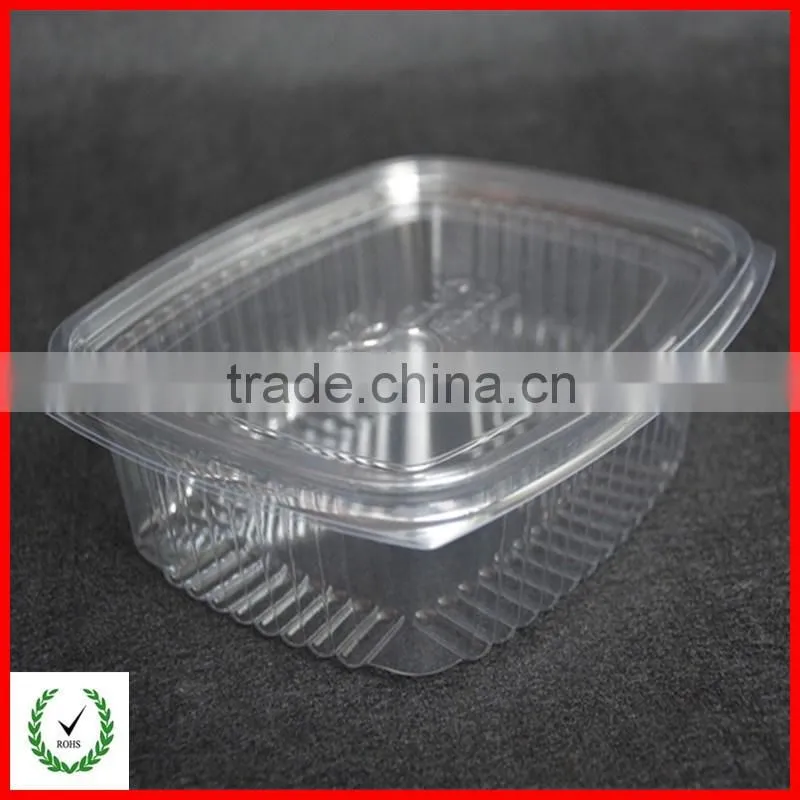 Plastic vaccum forming food container