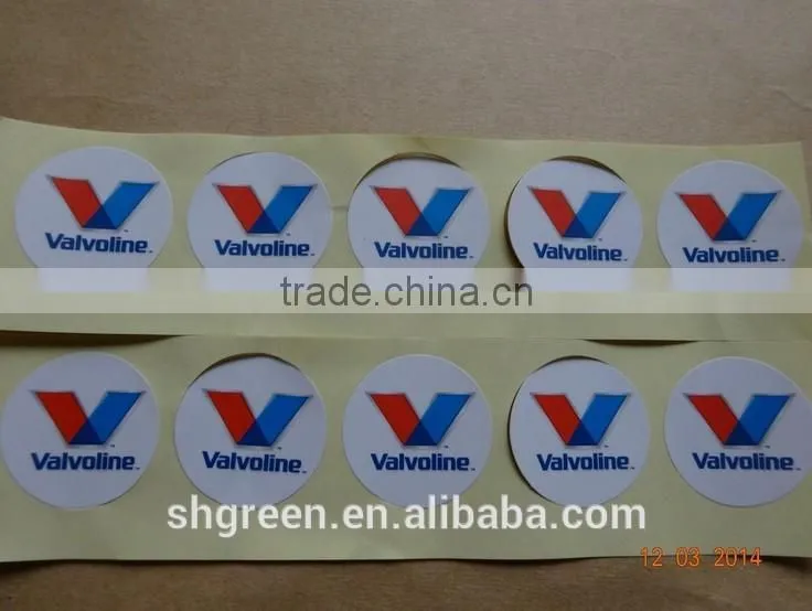 Cheapest art paper sticker with matte lamination