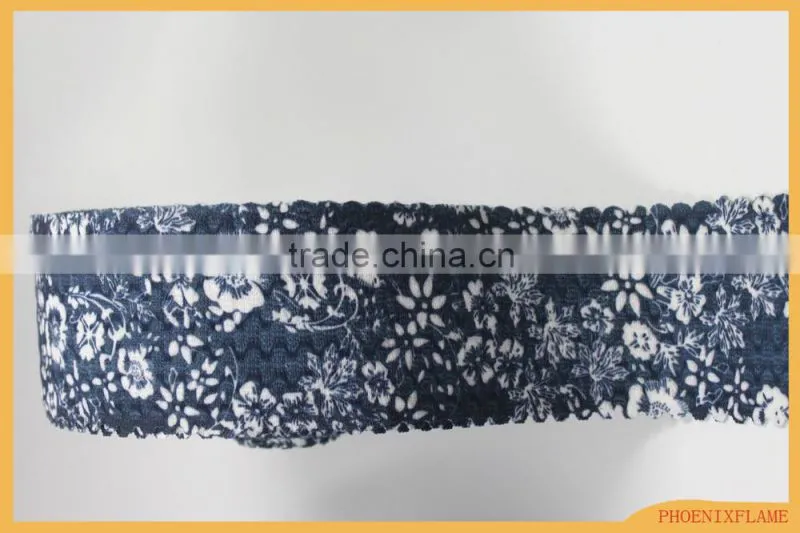 custom print fold over elastic