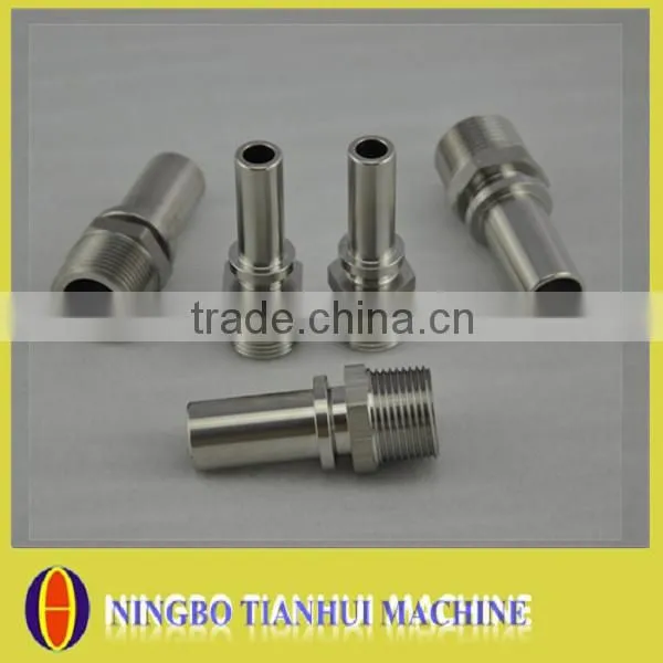 CNC turning machining pipe fittings