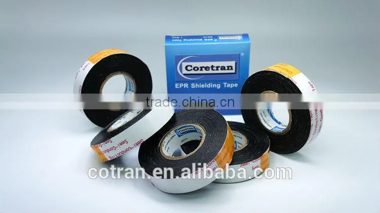 New products Rubber Adhesive semi conductive tape