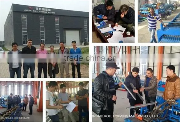 Barrel corrugator Type Classic Galvanized thin sheet Aluminum Colored Corrugated Roll macking Machine with good quality