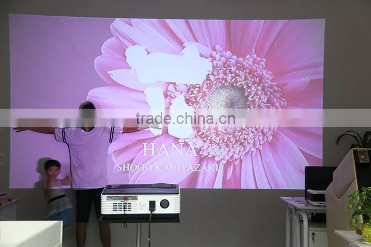 1280*800 resolution cinema desktop projector support 1080P with hdmi input