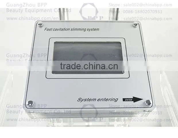 Body slimming machine with portable cavitation machine