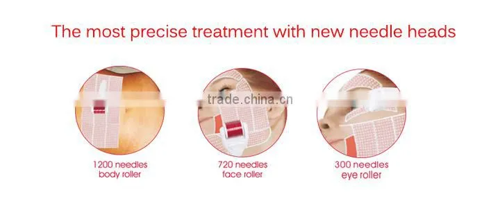 Micro Needle Therapy 4 in 1 derma roller DRS dermaroller Acne Scars Marks Derma Skin Meso Roller