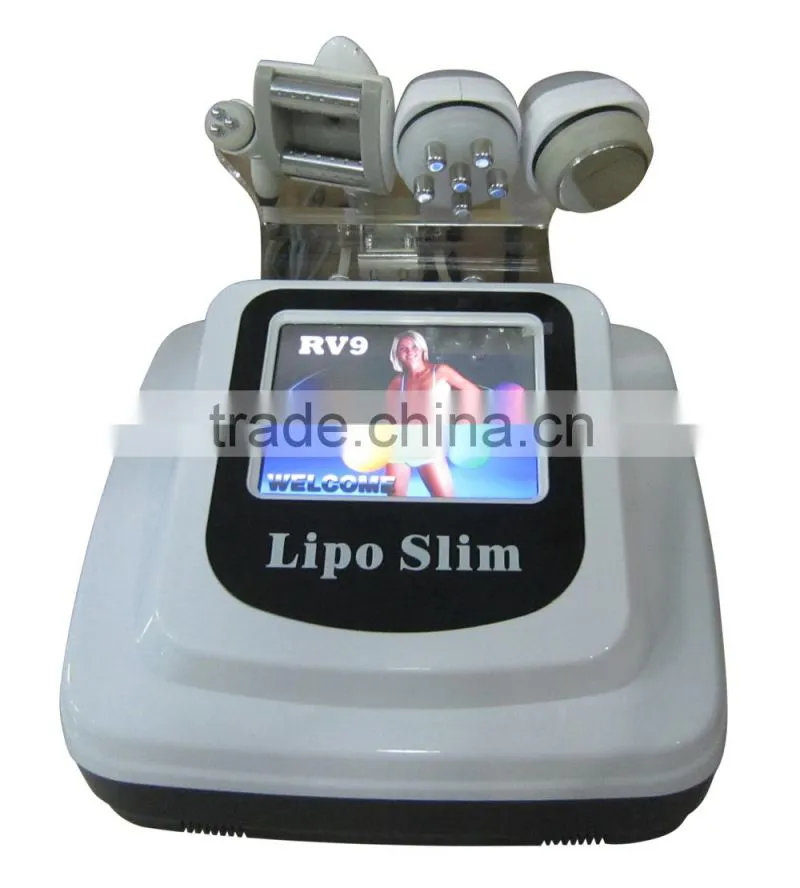 New products Portable 4 in 1 tripolar ultrasonic cavitation vacuum slimming machine