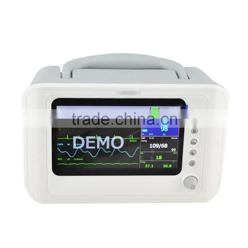 Mobile multi parameter Patient Monitor RPM-9000F suitable hospital clinic price