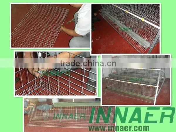 Factory supply broiler rearing cage for poultry farm