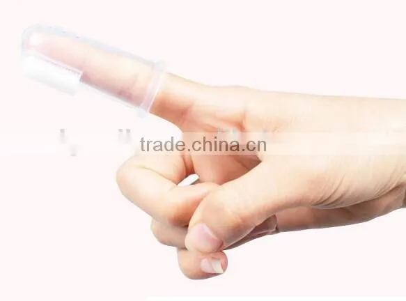 baby teeth brush /silicone baby teeth brush