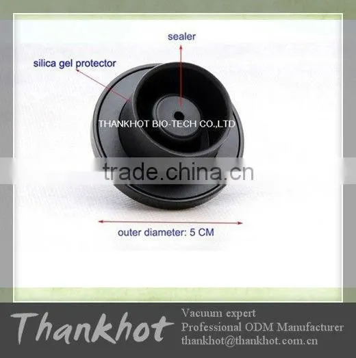 Vacuum wine bottle stopper with pump with gift box for promotion
