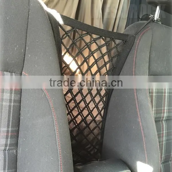 Universal Car Seat Storage Mesh Cargo Net Hook Pouch Holder Car Storage Organizer
