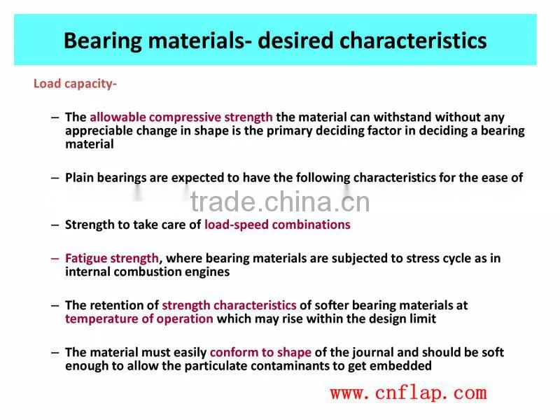 engine main / rod bearings