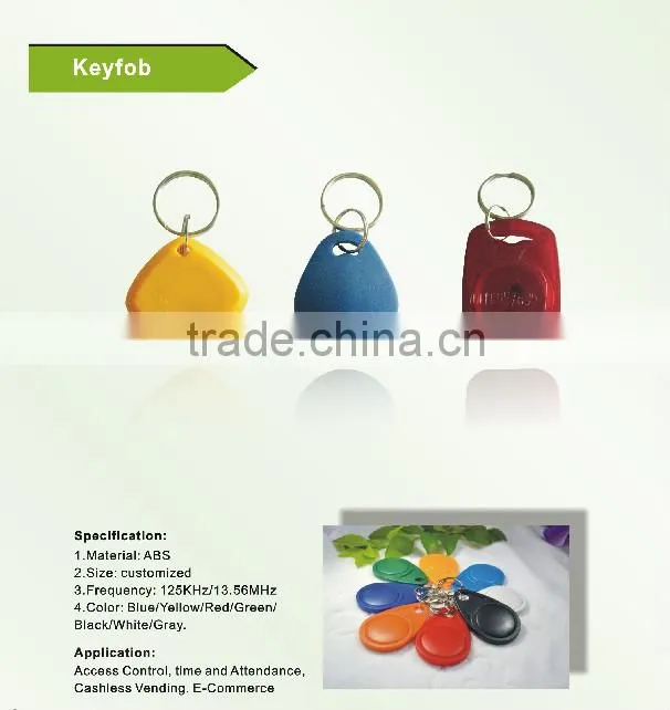 RFID & Nfc Smart Keyfob for Access Control/ Identification (FREE SAMPLE)