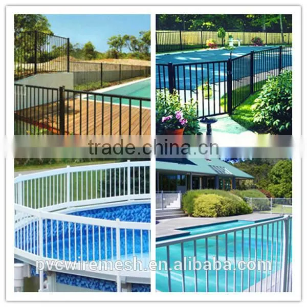 Temporary swiming pool fence