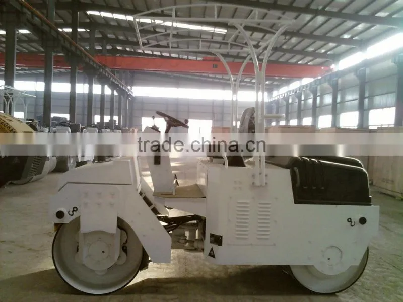 3 Ton Small Road Roller Lutong Double Drum Vibratory Roller LTC3B