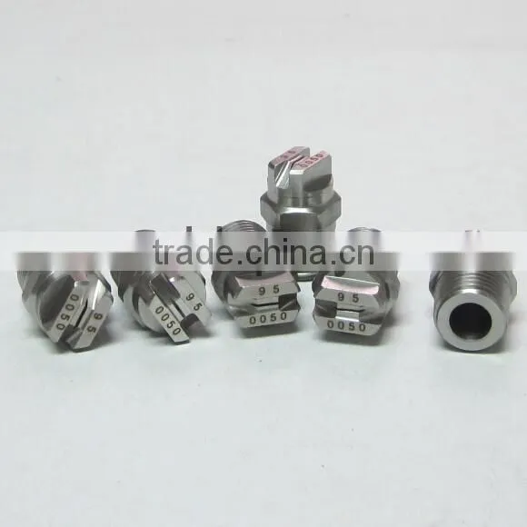 very small flow flat fan nozzle