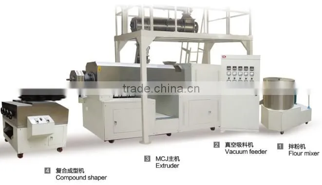 2D/3D pellet snacks food machine/2D pellet snacks food making machine