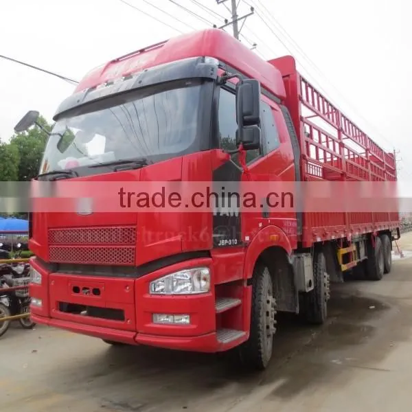290HP DONGFENG 8*4 Stake Box Truck 45 ton