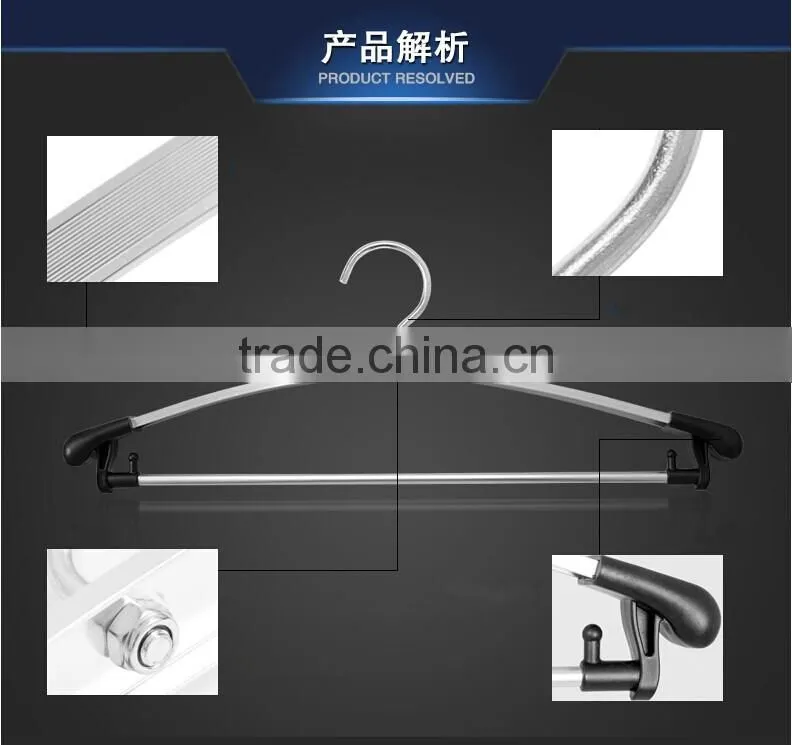 Custom sand blasting color wire drawing aluminum clothes drying rack