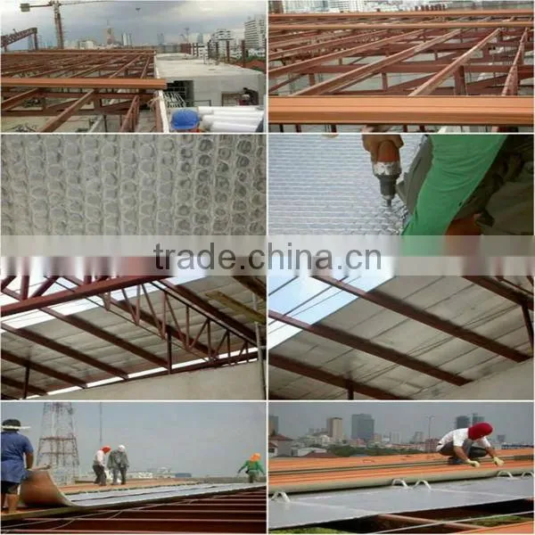 air Bubble Thermal Insulation Material Foil Building Heat Reflective Sheet Roof Resistant Wrap Fabric Ceiling Flooring