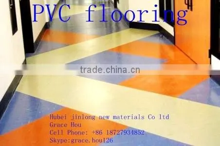 waterproof durable luxury PVC flooring