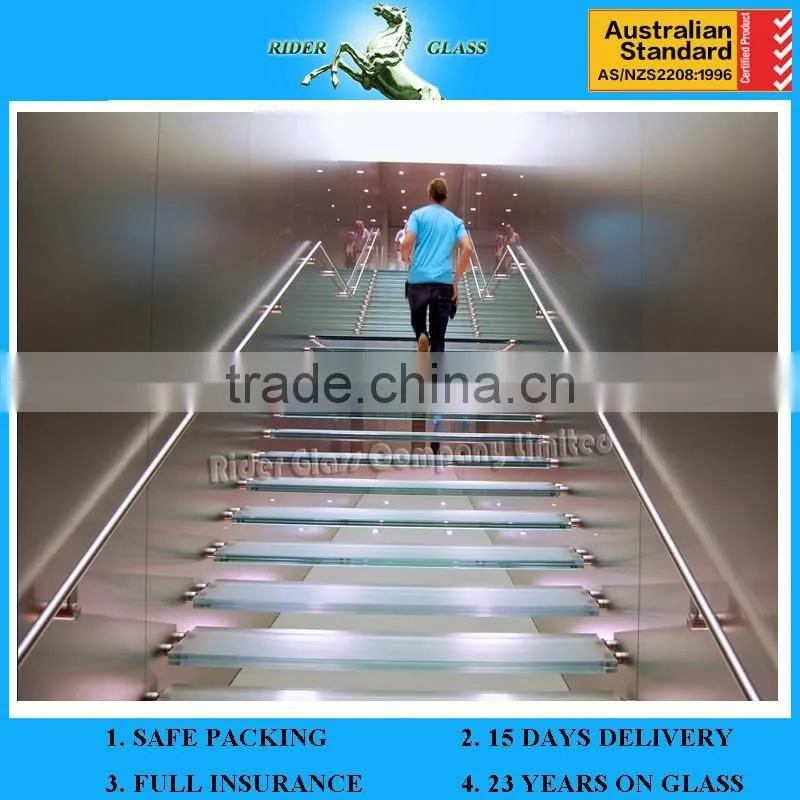 3-19mm Tempered Glass Sheet Price with AS/NZS 2208