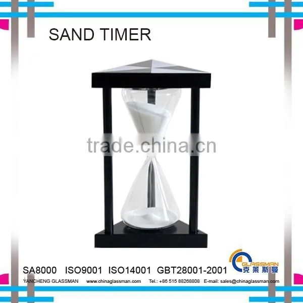 Decorative Sand Clock For Desktop STW60020-BW