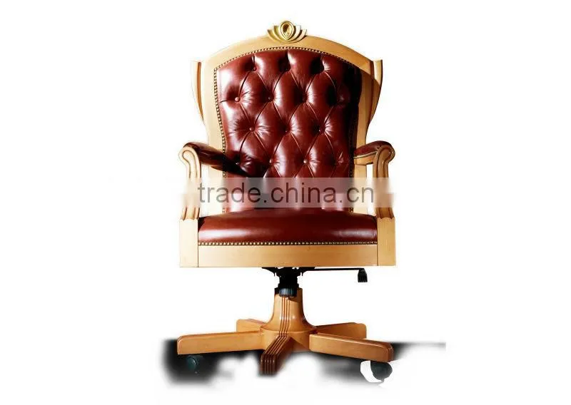Spanish Style Vintage Chair Solid Wood Hand Carved Antique Style