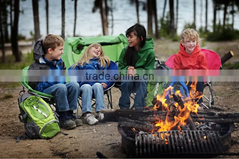 Cheap kids folding beach chair and table with umbrella