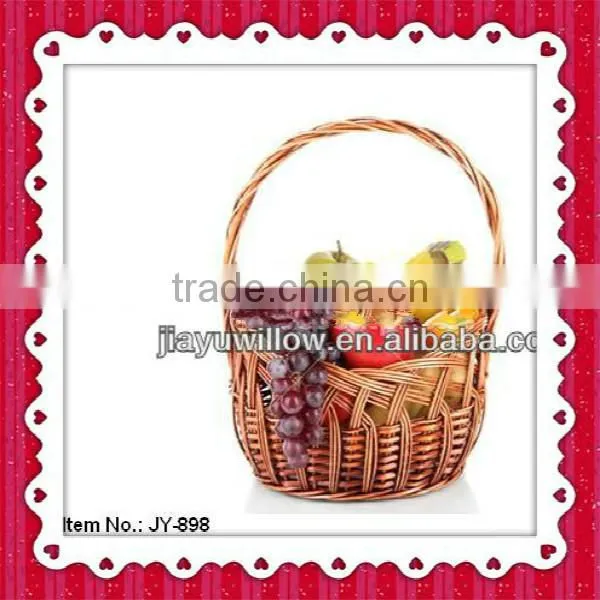 Exquisite practical wedding fruit basket decoration with handmade