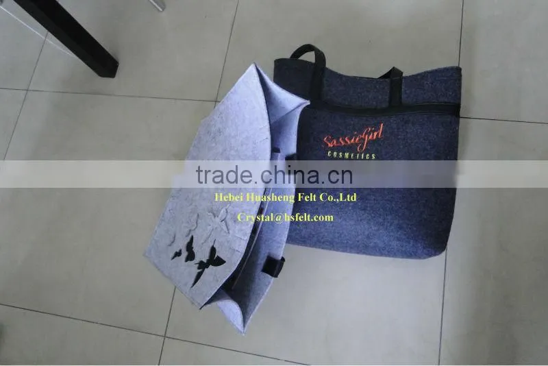Hot!Fashion felt bag,2014 year new style felt bag