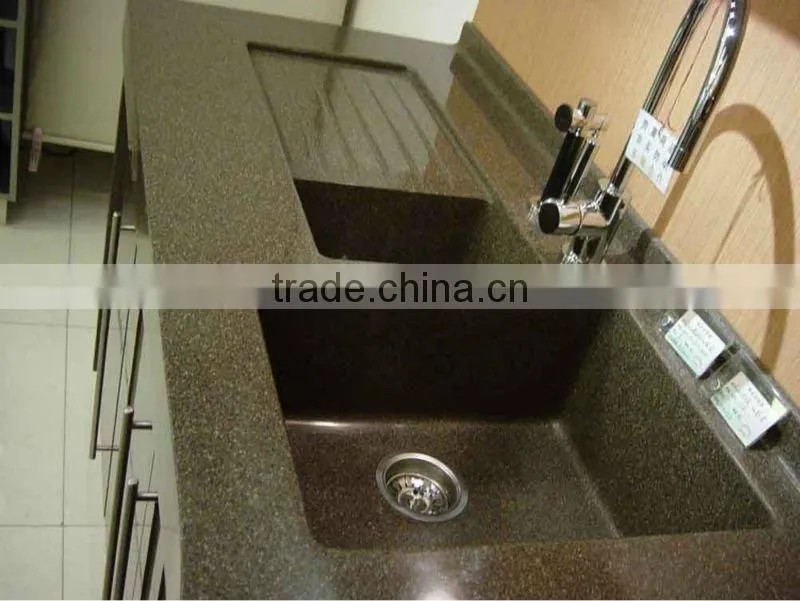 Top quality Hi Macs acrylic solid surface kitchen worktop
