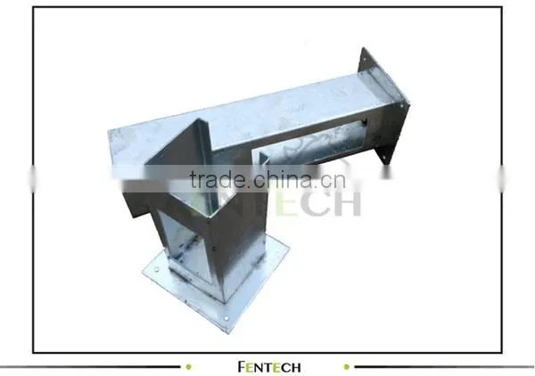 Metal bracket for post 4"x4"