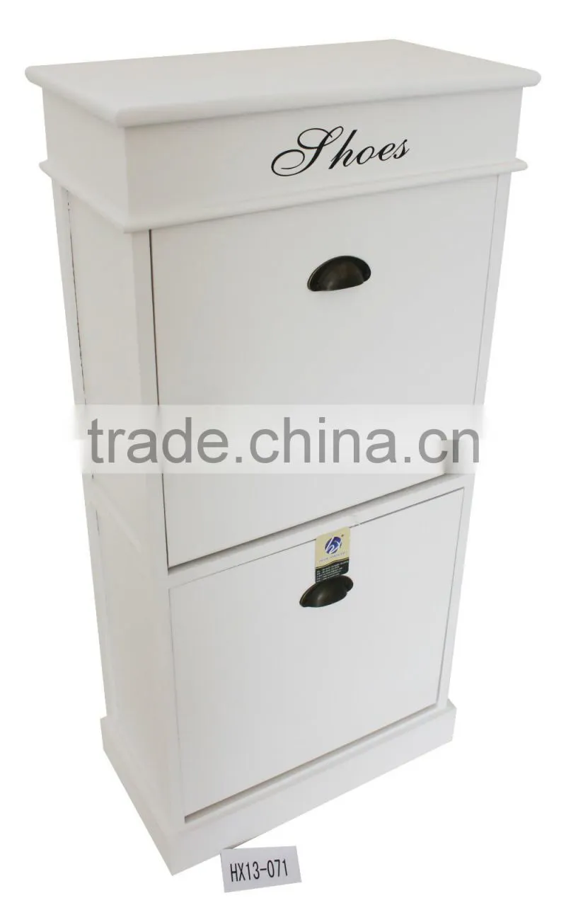 home furniture 2-door shoe storage cabinet shoe cabinet