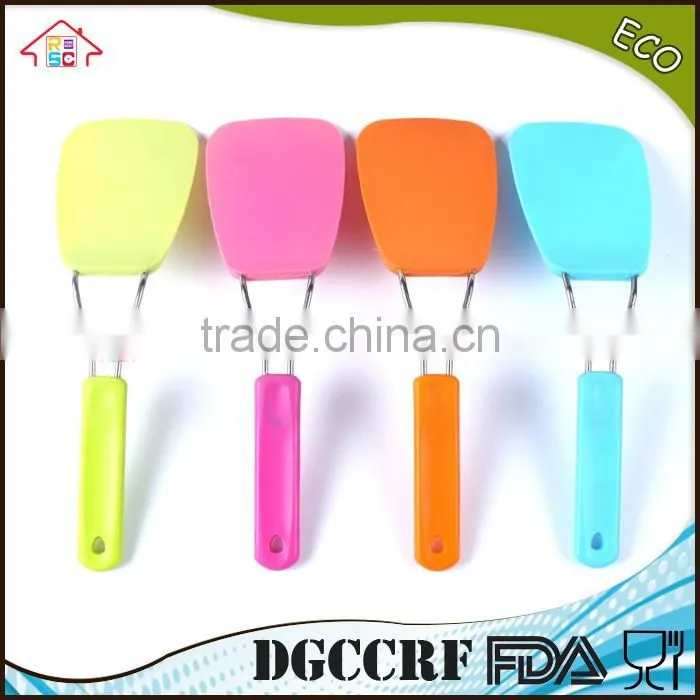 NBRSC high qulaity kitchen gadget Non-stick plastic nylon shovel pancake turner for kitchenware