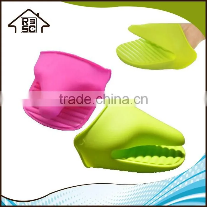 NBRSC Hot Products Custom Design Food Grade Kitchen ToolSilicone Mitts Silicone Heat Gloves Siliconr Grill Glove