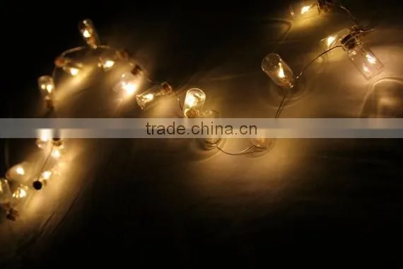 Miniature Glass Bottle Fairy Lights