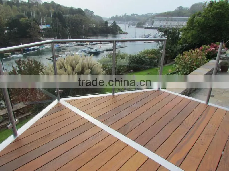 Balcony stainless steel railing design modern hand rails