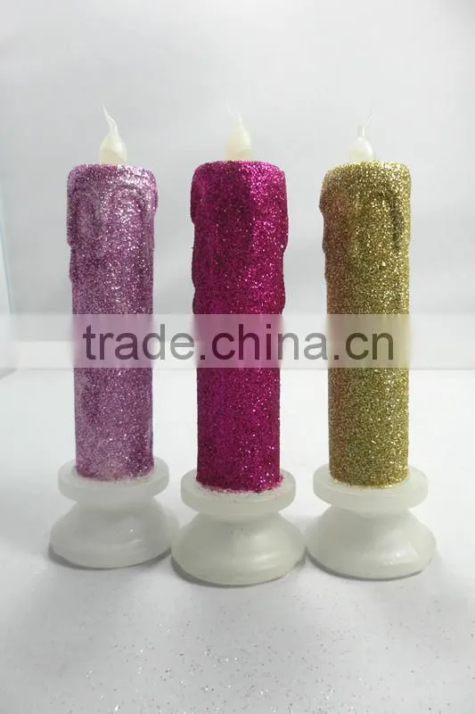 wholesale multi plastic led candle new decorations