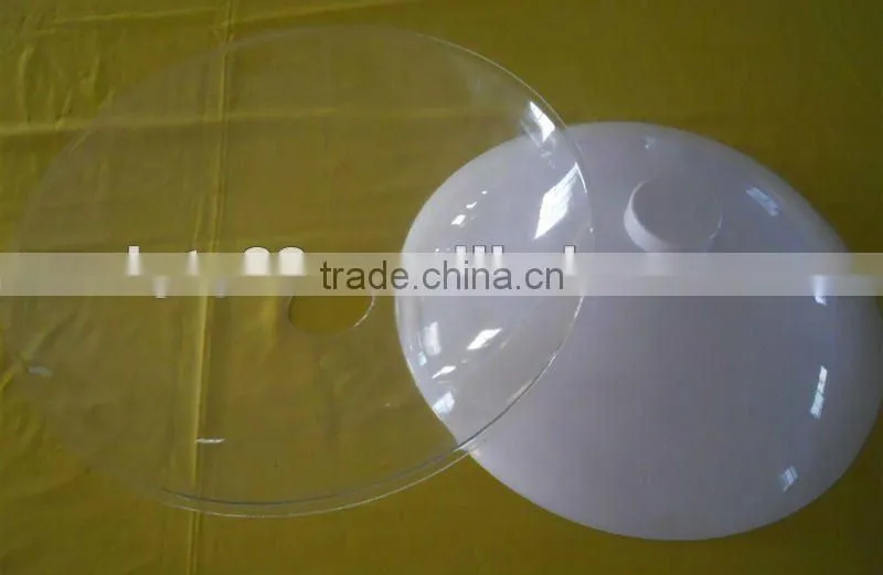 PVC vacuum forming suction lampshade of plastic