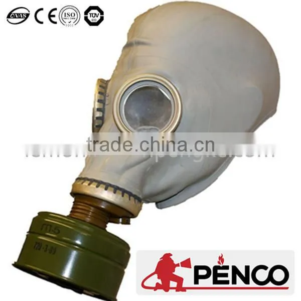 gas pollution protected safety protected face field military preventing CO hurt rubber full hood mask