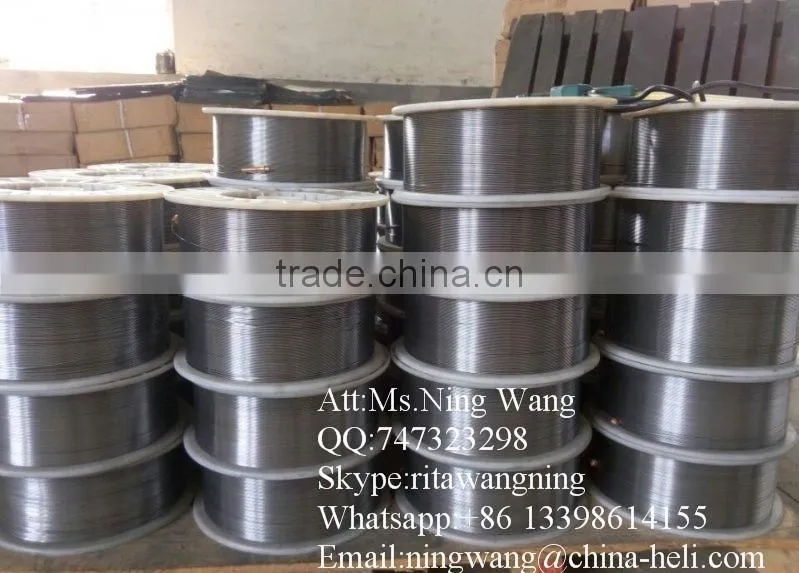 Factory no gas sheilding E71t-11flux cored welding wire