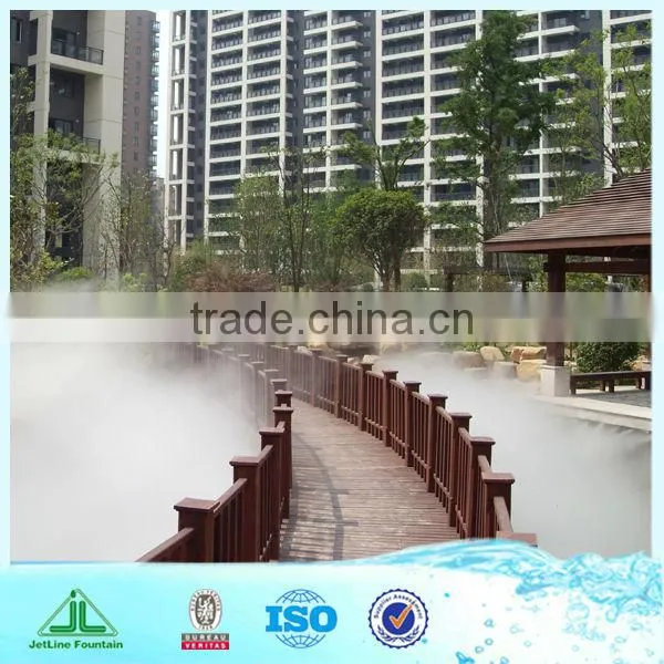 Glass water wall fountain, with digital logo or light