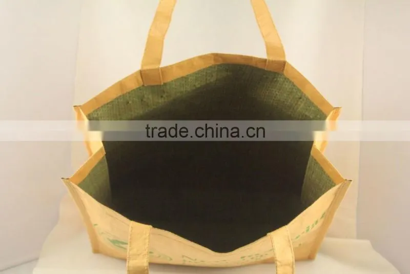 Recycled PP woven laminated craft bag