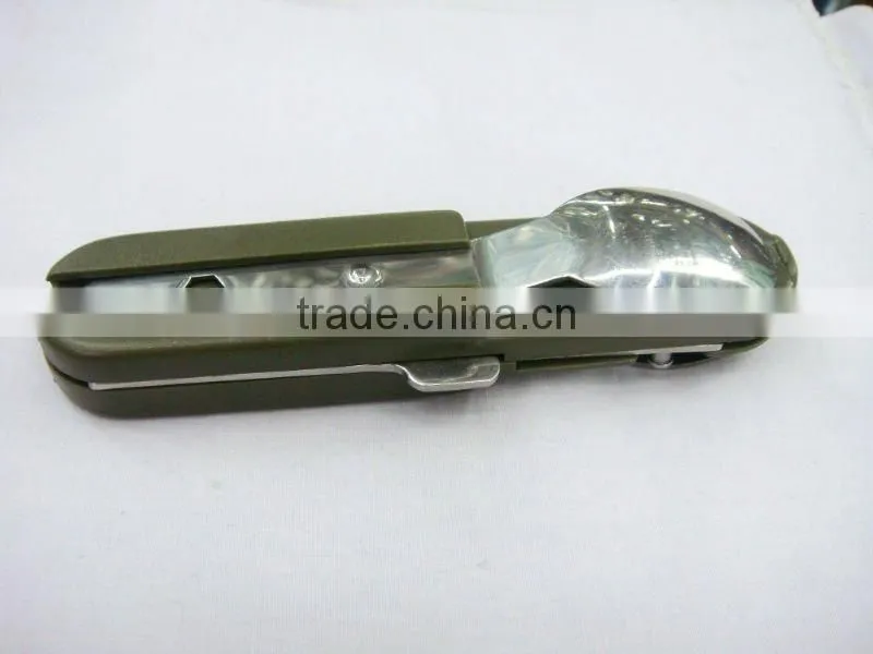 Multi Tableware/Outdoor Tableware/Multi knife/Pocket knife( KS607 ) barbecue tool set
