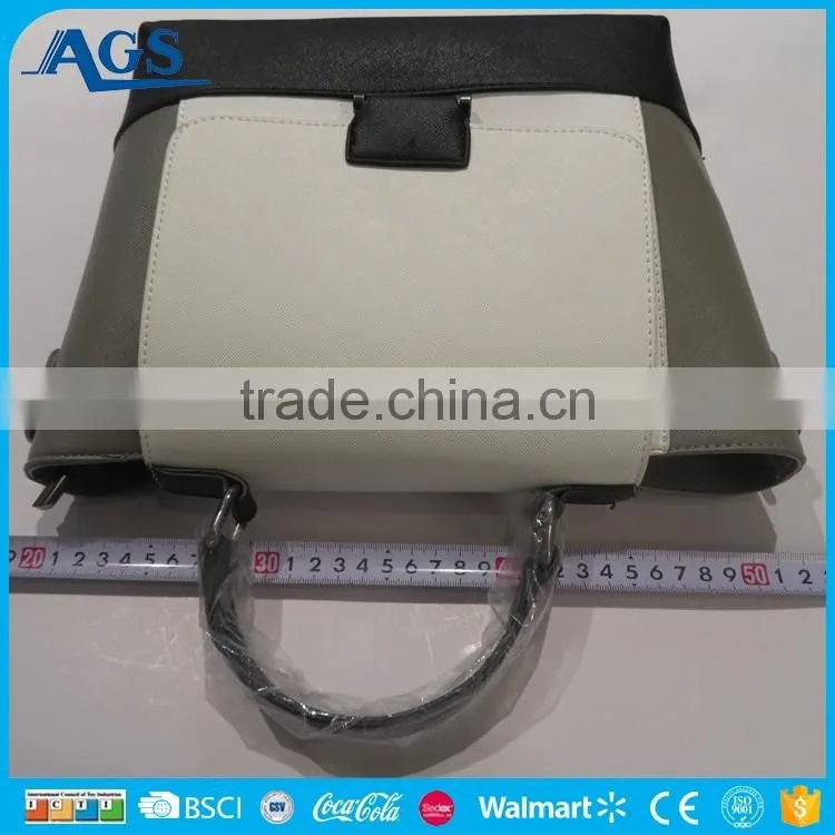 Wholesale factory price simple design leater tote bag