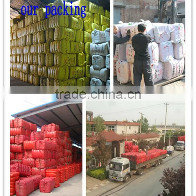 Hdpe raschel net bags for vegetable
