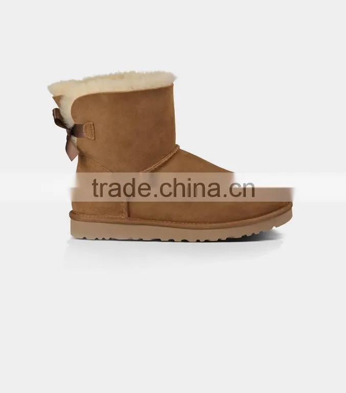 High quality TPR sole faux fur warm snow boots